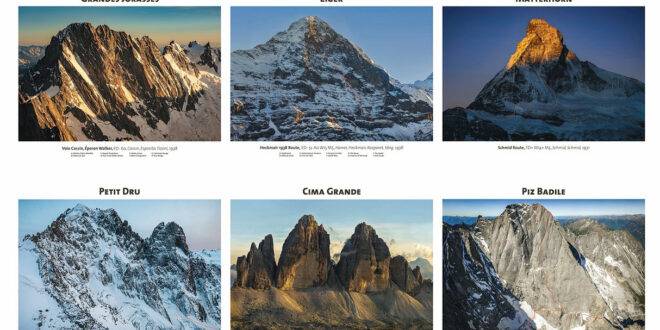 north faces of the Alps