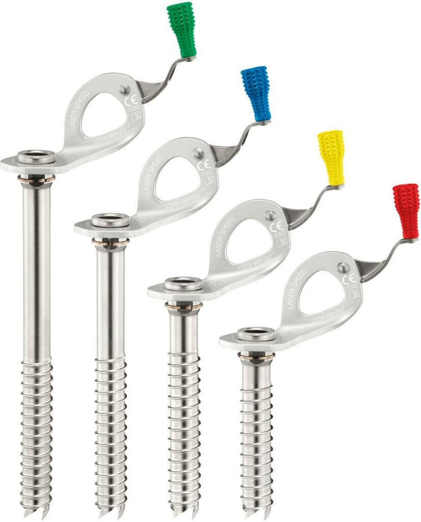 انواع پیچ یخ با آلیاژ (Stainles Steel)